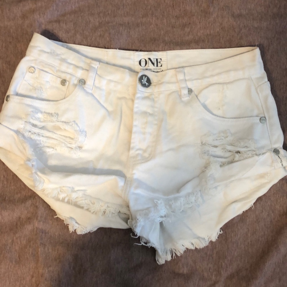 One teaspoon jean shorts